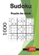 Sudoku: 1000 puzzles VERY EASY TO INSANE for Beginners and Advanced