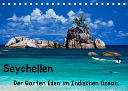 Seychellen - Der Garten Eden im Indischen Ozean (Tischkalender 2022 DIN A5 quer)
