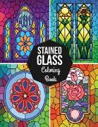 Stained glass coloring book