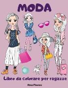 MODA Libro da colorare per ragazze