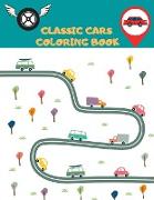 Classic Cars Coloring Book