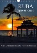 Kuba Impressionen Playa Guardalavaca und Playa Esmeralda (Wandkalender 2022 DIN A4 hoch)