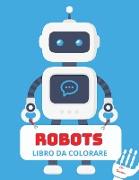 Robots Libro da Colorare