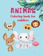 Animal Coloring book for Toddlers