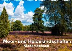 Moor- und Heidelandschaften Niedersachsen (Wandkalender 2022 DIN A2 quer)