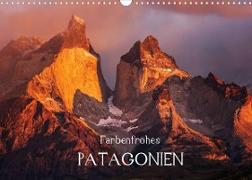 Farbenfrohes PatagonienAT-Version (Wandkalender 2022 DIN A3 quer)