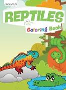Reptiles Coloring Book: for Kids Ages 4-8 Coloring Pages for Children with Crocodiles, Turtles, Lizards and Snakes