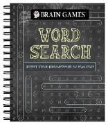 Brain Games - Word Search Puzzles (Chalkboard #2)