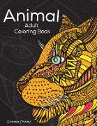 Animal Adult Coloring Book: Stress Relieving Designs to Color, Relax and Unwind