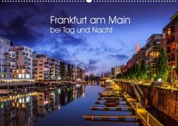 Frankfurt am Main bei Tag und Nacht (Wandkalender 2022 DIN A2 quer)