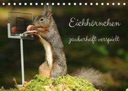 Eichhörnchen - zauberhaft verspielt (Tischkalender 2022 DIN A5 quer)