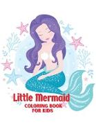 Little mermaid coloring book for kids