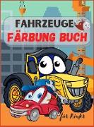 Fahrzeuge Farbung Buch für Kinder