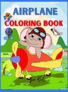 Airplane Coloring Book for Kids