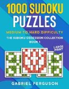 1000 Sudoku Puzzles Medium to Hard difficulty