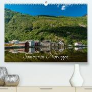 Sommer in Norwegen (Premium, hochwertiger DIN A2 Wandkalender 2022, Kunstdruck in Hochglanz)