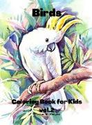 Birds Coloring Book for Kids vol.2