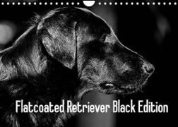 Flatcoated Retriever Black Edition (Wandkalender 2022 DIN A4 quer)