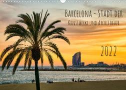 Barcelona - Stadt der Kunstwerke und Architektur (Wandkalender 2022 DIN A3 quer)