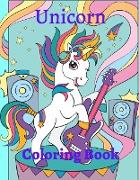 Unicorn Coloring Book