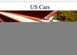 US Cars Chrome & Heckflossen (Wandkalender 2022 DIN A4 quer)