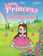Little Princess Coloring Book Ages 4-8 (Vol. 1)