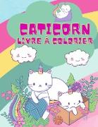 Livre à colorier Caticorn