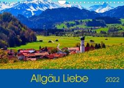 Allgäu Liebe (Wandkalender 2022 DIN A4 quer)
