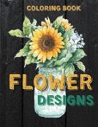 Flower Designs Coloring Book