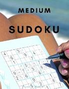 Medium Sudoku - Denkspiele für Erwachsene