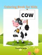 Cow Coloring Book for Kids