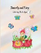 Butterfly and Fairy Coloring Book