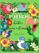 Pájaro Libro para colorear para niños