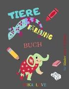 Tiere Cloring Buch