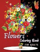 Flowers Coloring Book For Adults