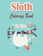 Sloth Coloring Book For Kids