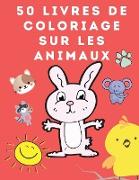 50 Livres de Coloriage sur les Animaux