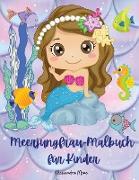 Meerjungfrau-Malbuch für Kinder