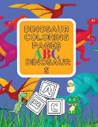 Dinosaur Coloring Pages ABC Dinosaurs