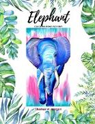 Elephant Coloring Book for Kids