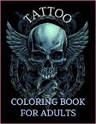Tattoo Coloring Book For Adults