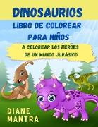 Dinosaurios Libro de colorear para niños