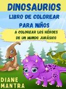 Dinosaurios Libro de colorear para niños