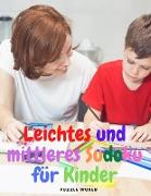 Leichtes und mittleres Sudoku für Kinder