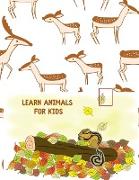 Learn Animals For Kids: A Fun and Simple Drawing and Activity Book for Kids to Learn Animal and learn to Draw