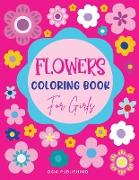 Flowers Coloring Book for Girls
