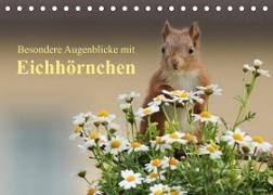 Besondere Augenblicke mit Eichhörnchen (Tischkalender 2022 DIN A5 quer)