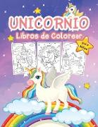 Unicornio Libro de Colorear para Niñas