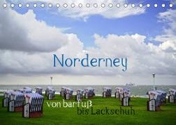 Norderney - von barfuß bis Lackschuh (Tischkalender 2022 DIN A5 quer)