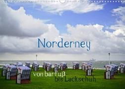 Norderney - von barfuß bis Lackschuh (Wandkalender 2022 DIN A3 quer)